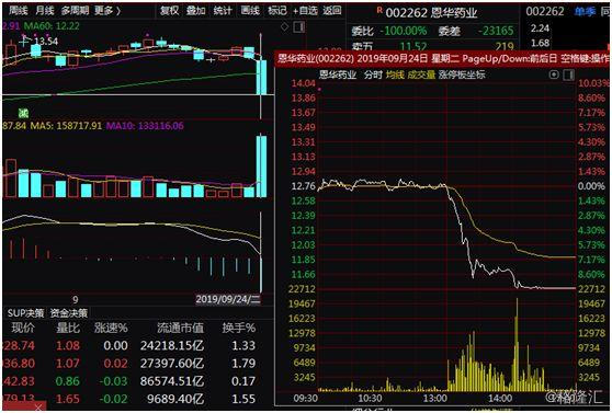 高位股集体跳水 双成药业等跌停 第2页