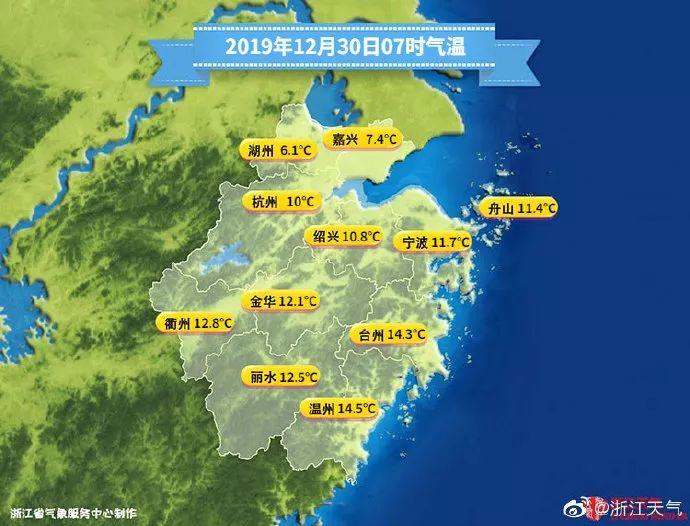 浙江面临冷空气来袭，气温骤降在即