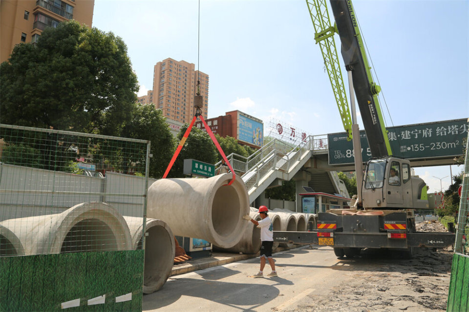 凤冈加速雨污管网建设，筑牢城市水安全防线