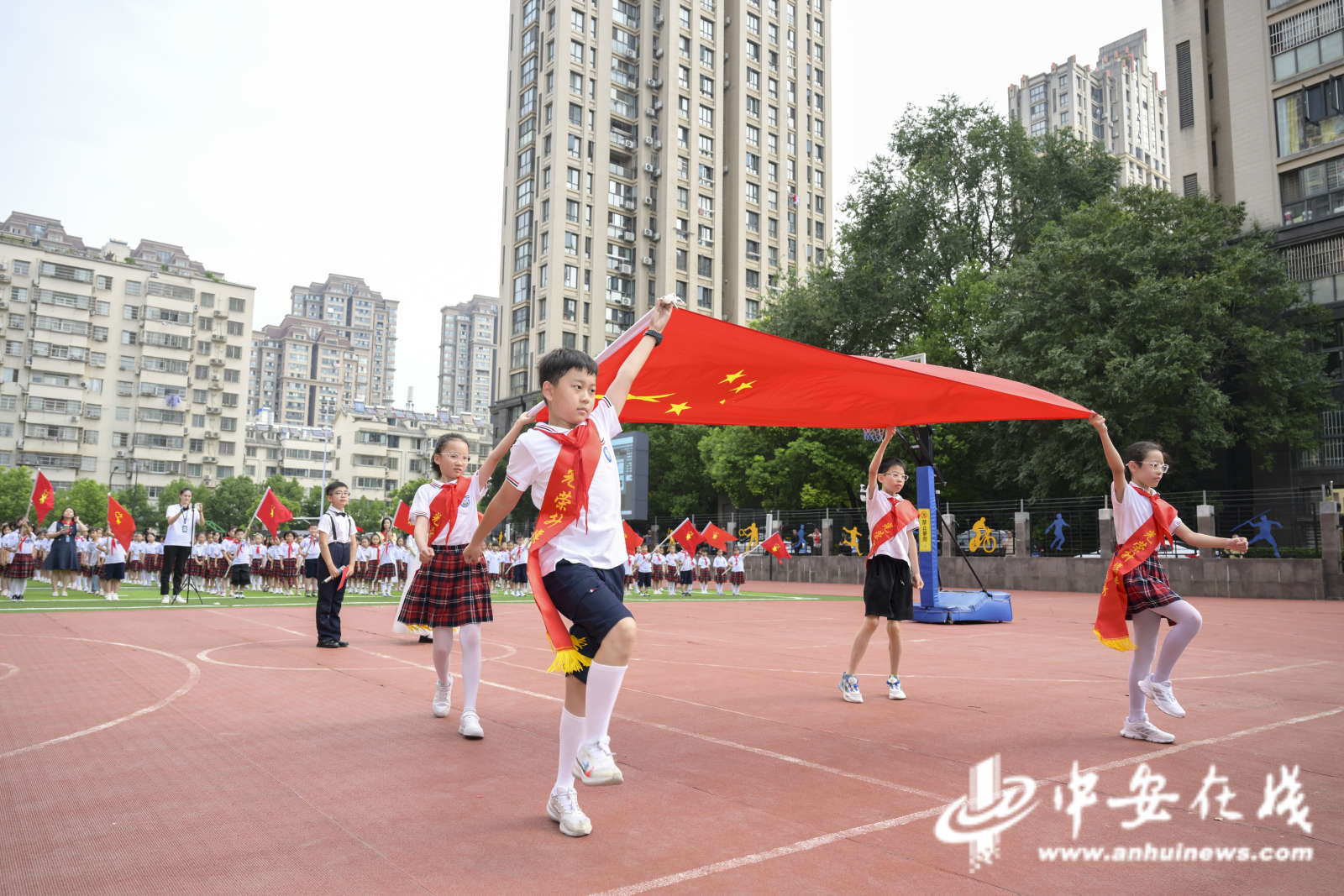 岳西县实验小学，弘扬奥运精神，培育强国少年——体育教育的探索与实践