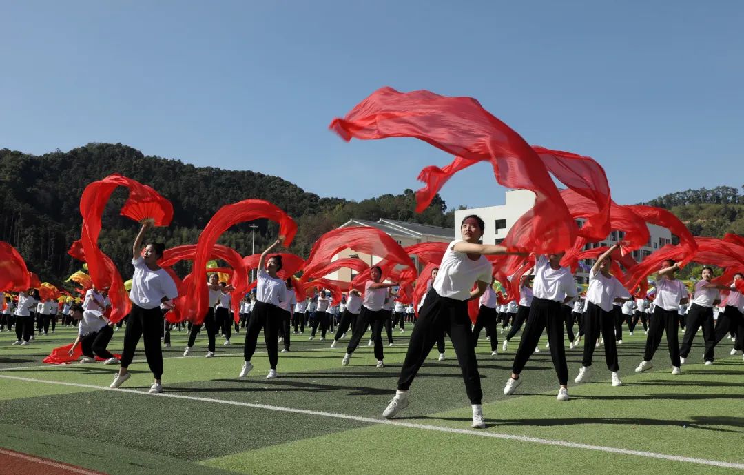 三明医学科技职业学院民族健身操代表队即将出征第...